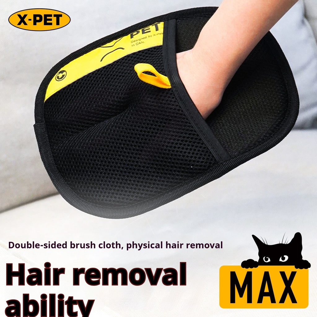 Guantes Pro-Grooming: Doble cerda, doble eficiencia contra el pelo