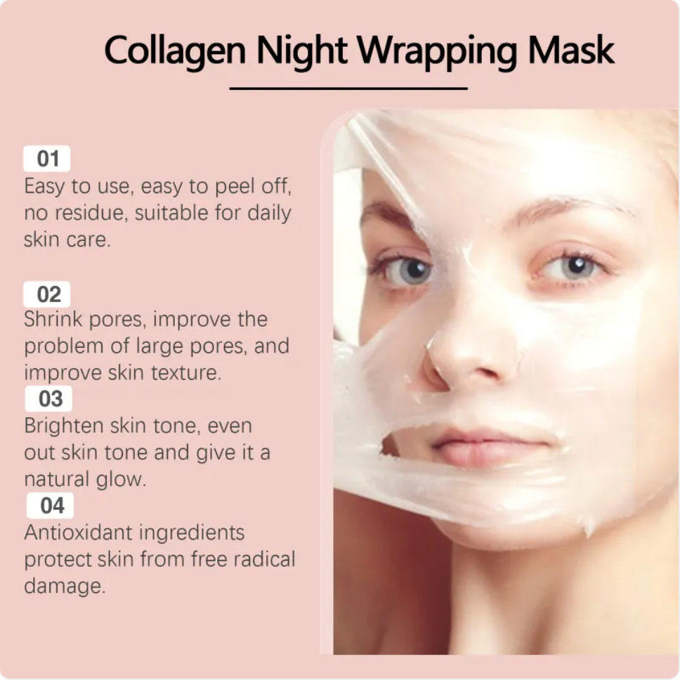 Máscara Facial de Colágeno